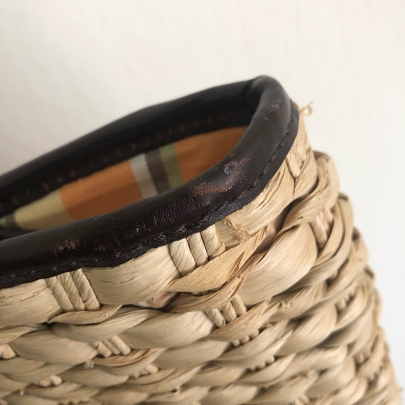 Tommy Bahama Woven Straw Tote - Picture 8 of 10